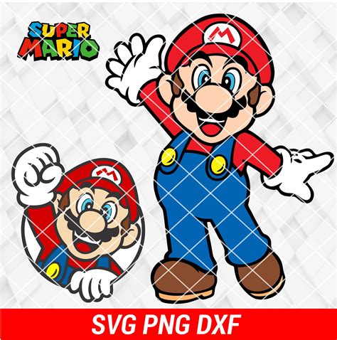 Mario Svg Cricut